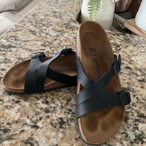 Birkenstock Black Yao Sandals size 39